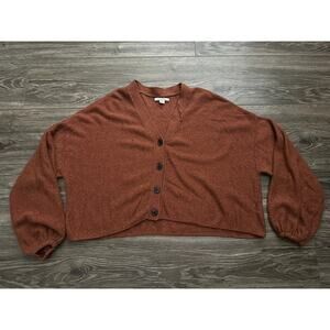 American Eagle Cardigan Rust size Medium